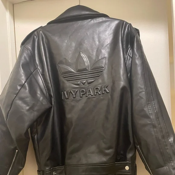 adidas | Jackets & Coats | Leather Adidas Jacket | Poshmark